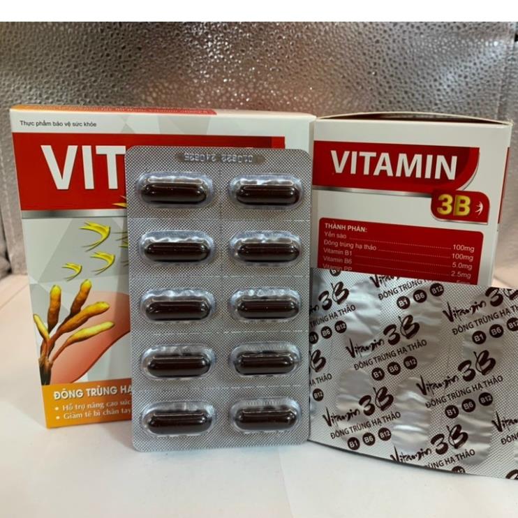 Vitamin 3B bồi bổ sức khoẻ bổ sung vitamin khoáng chất cho cơ thể hop 100