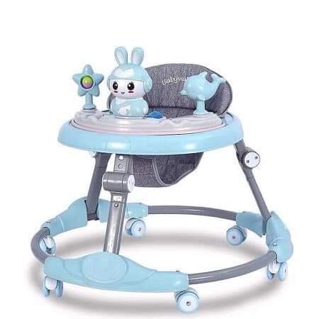 [Miễn ship] Xe tròn tập đi Baby Walker có nhạc và đèn , có bàn ăn dặm cho bé, BH 6 tháng