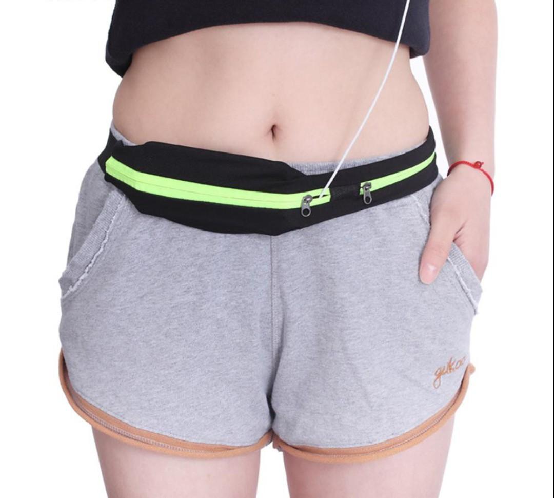 [HCM]Túi Đai 2 Ngăn Đeo Hông Đeo Bụng Cho Người Tập Thể Thao Và Du Lịch