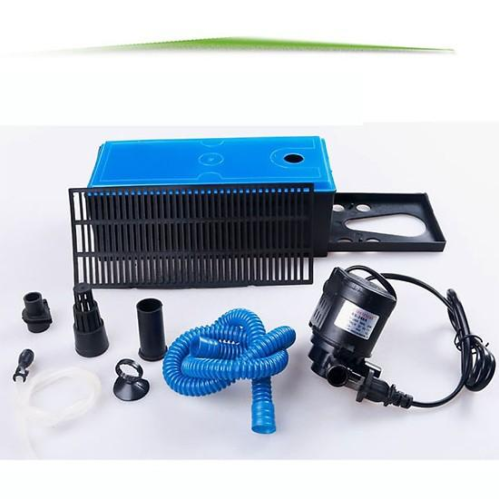Máy bơm lọc nước kèm lọc máng rs-088 - 188 cho hồ cá cảnh