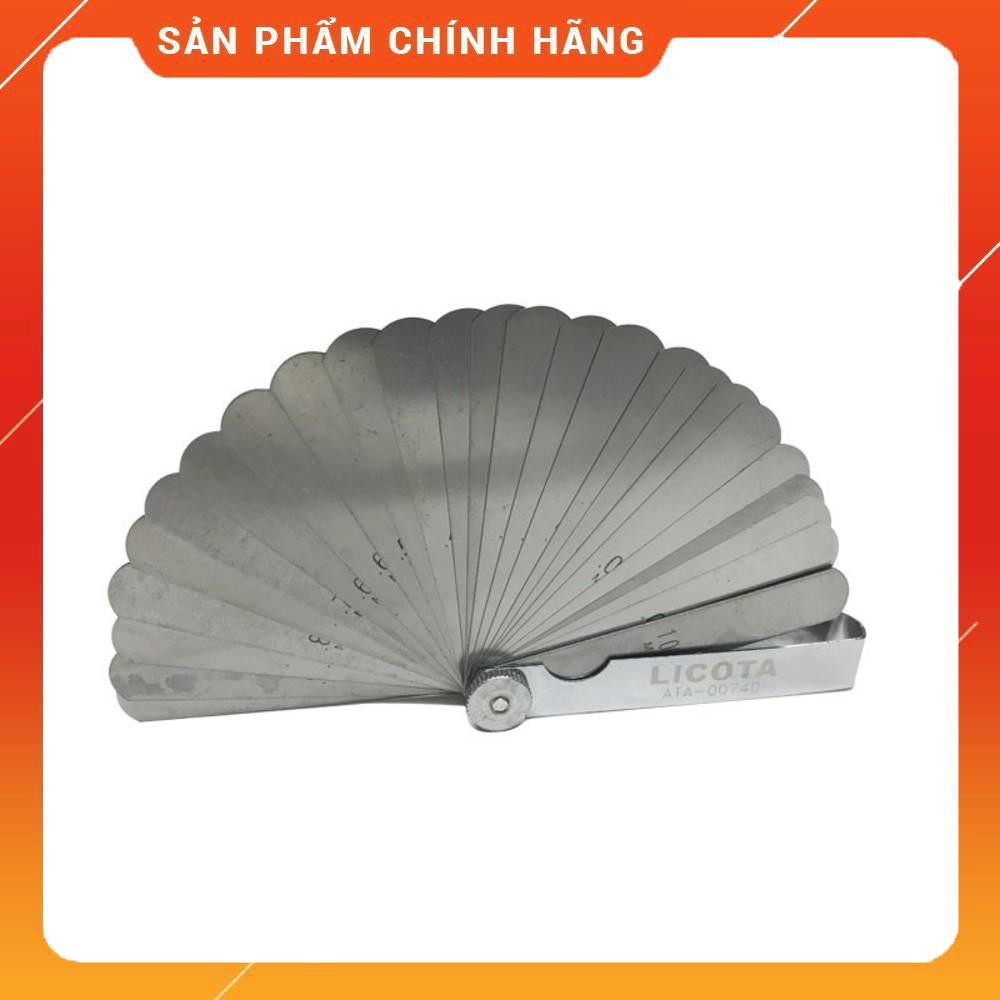 Bộ thước lá đo khe hở 25 lá licota - ata-0074d