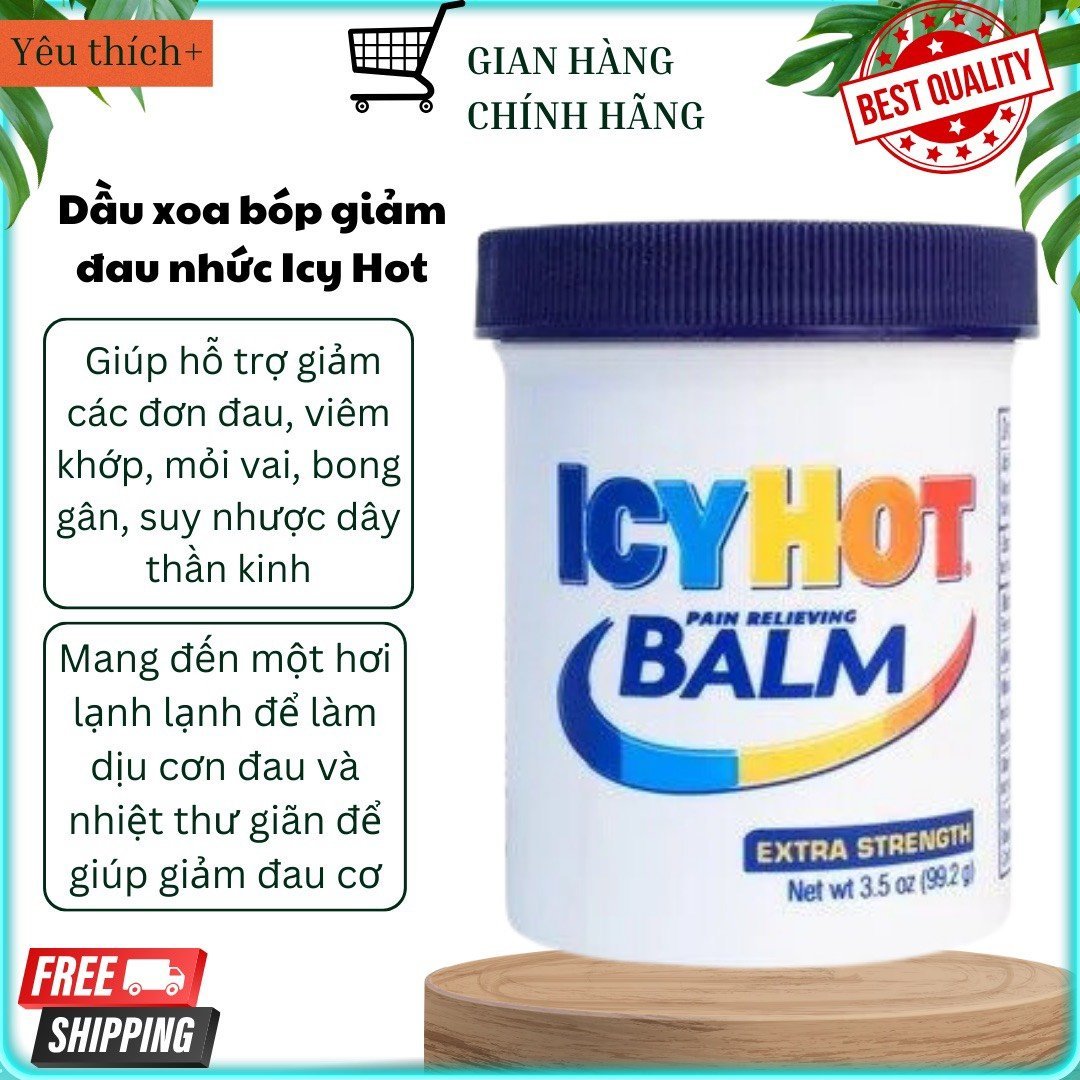Dầu nóng Icy hot blam mỹ