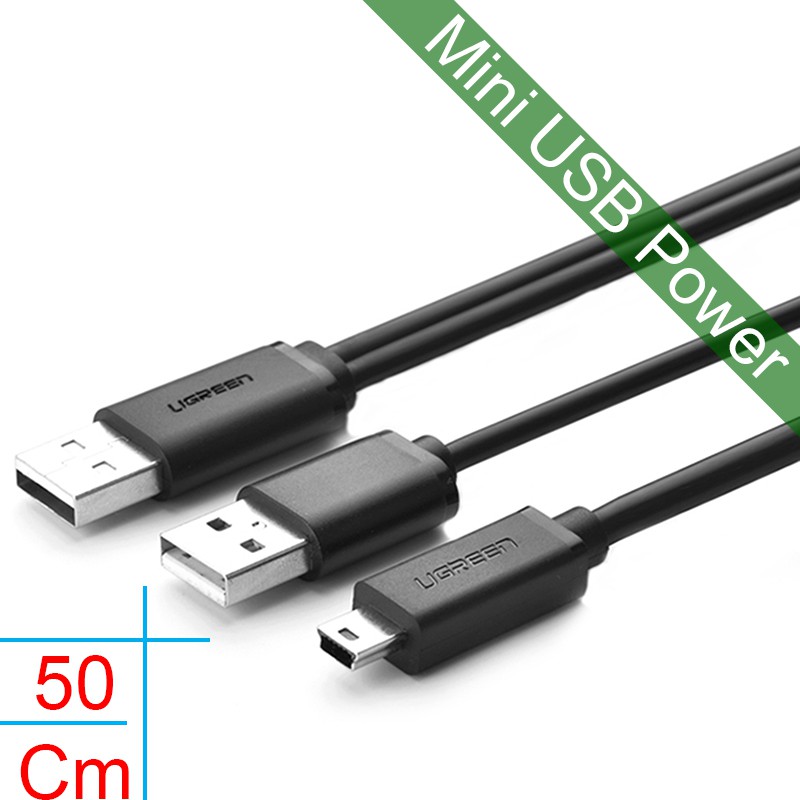 Cáp sạc usb 2.0 ra mini usb 50cm