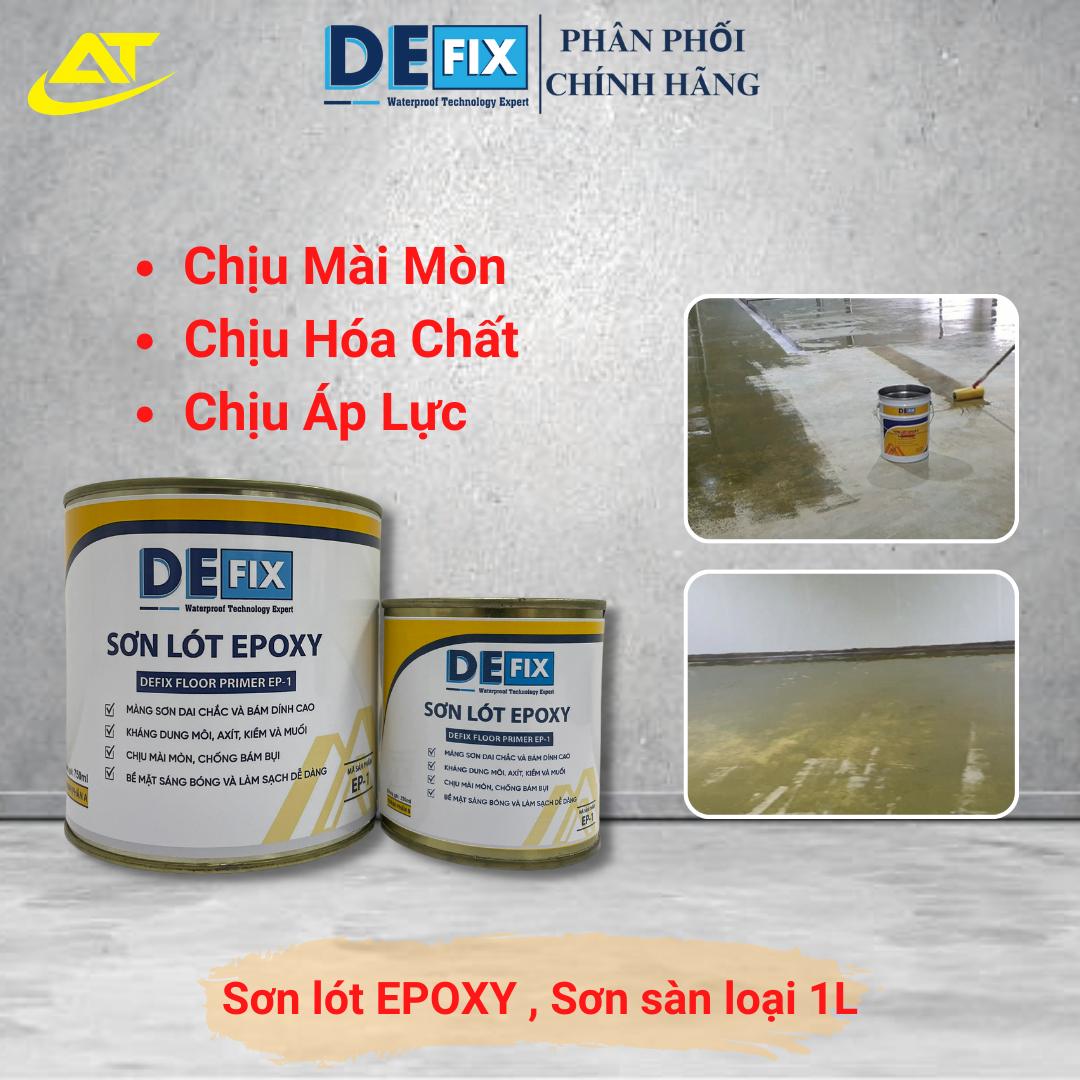 Sơn lót epoxy, sơn lót sàn loại 1l