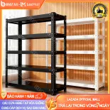 BMZAR Kệ sắt đa năng Kệ để đồ nhà bếp Mỗi lớp Kệ để đồ Điều chỉnh chiều cao Kệ sắt lỗ Kệ hàng
