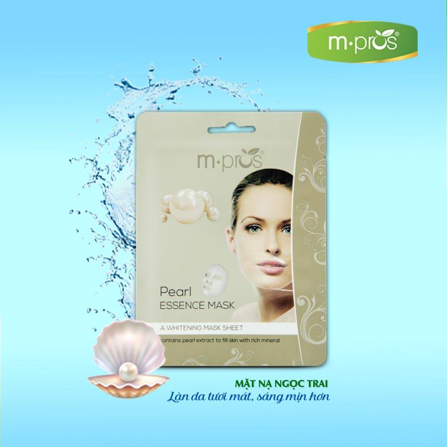 [HCM]Mặt Nạ Dưỡng Da Ngọc Trai MPROS 35g