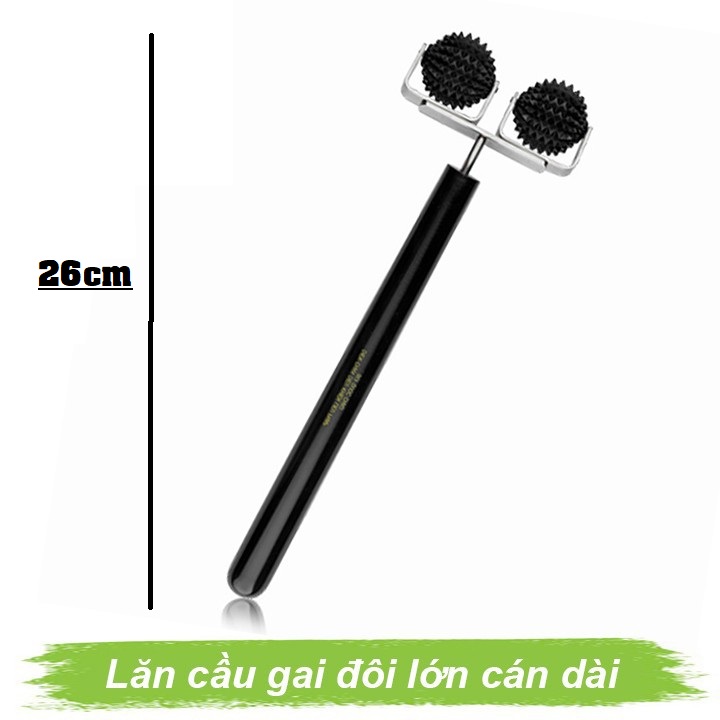 Thanh lăn cầu sừng đôi lớn diện chẩn dài 26 cm