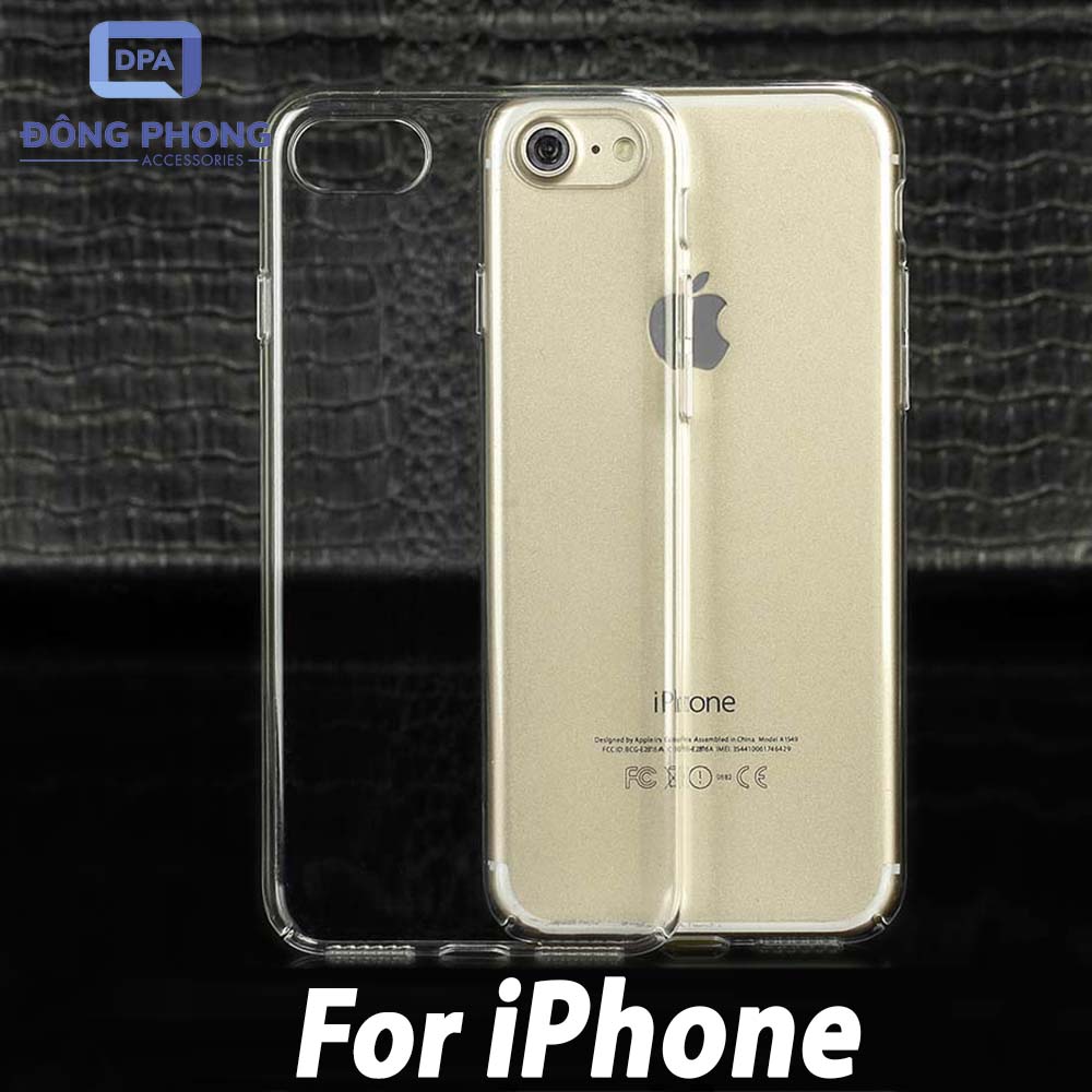 Ốp Silicon Trong Suốt Cho iPhone