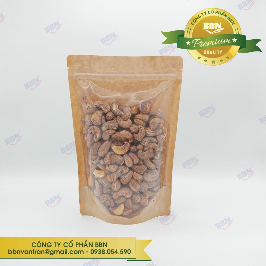 Túi zip đứng mặt trong mặt giấy 15x22cm đựng 250g- đvt kg