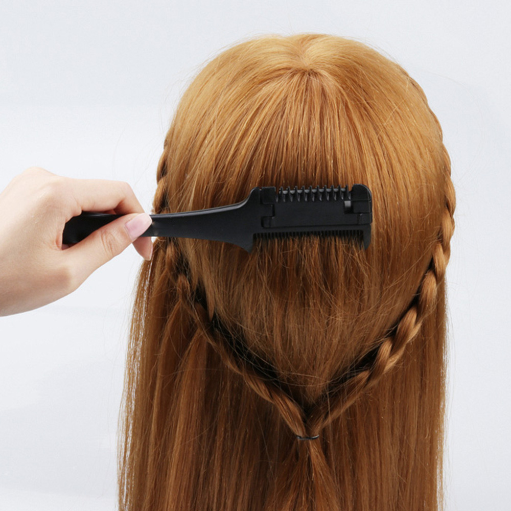 VMQKIQ Với Lưỡi Dao, Lược Làm Tóc Chuyên Nghiệp Cầm Tay, Lược Làm Mỏng Tóc Lược Sửa Tóc Mái Lược Tỉa Tóc