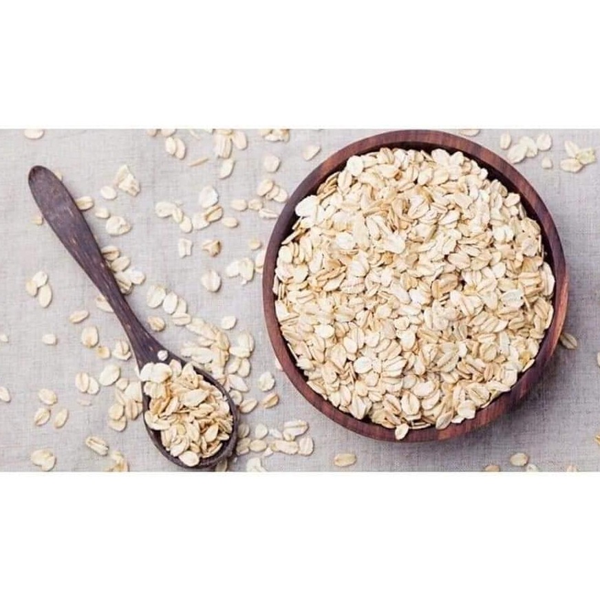 [TÚI 1000GR YẾN MẠCH] yến mạch cán mỏng làm ngũ cốc giảm cân, làm bánh, người tập gym