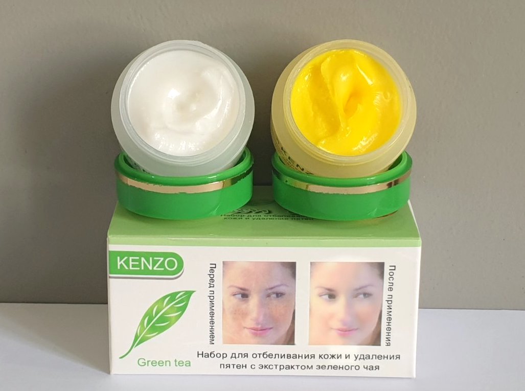 kem nám kenzo kem dưỡng trắng da sạch nám tàn nhang kenzo kem kenzo trà xanh, phù hợp với người sử dụng, cam kết sản phẩm giống y như hình ảnh