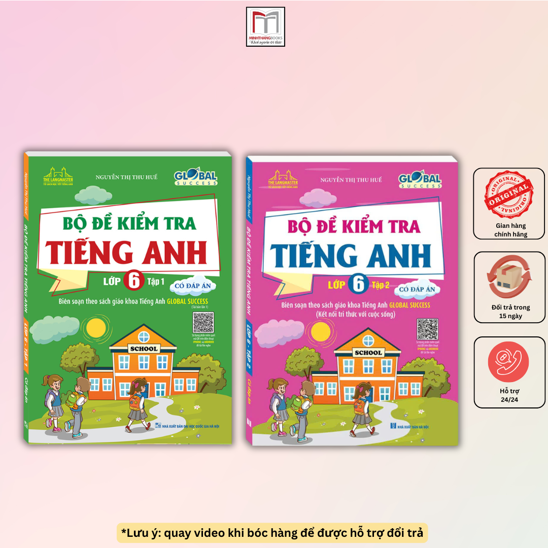 Sách - global success bộ đề kiểm tra tiếng anh lớp 6
