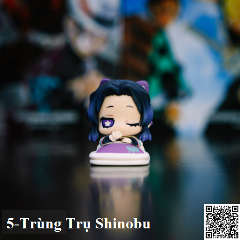 [HCM]1115 Mô hình Lưỡi Gươm Diệt Quỷ - Kimetsu No Yaiba Chibi nhân vật 5-Trùng Trụ Shinobu