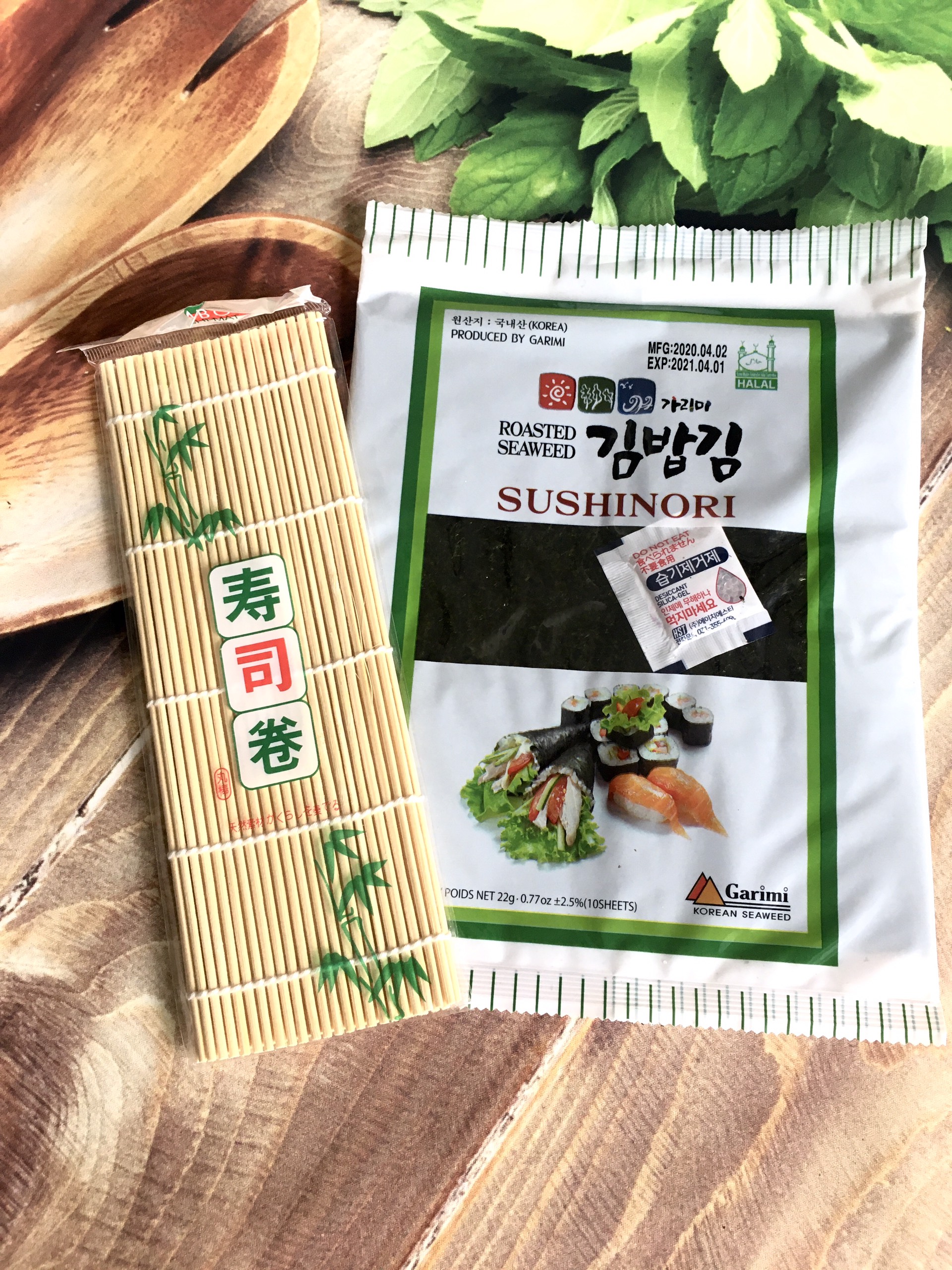 Combo Rong biển lá kim & Màng tre_Doanvatgiasi