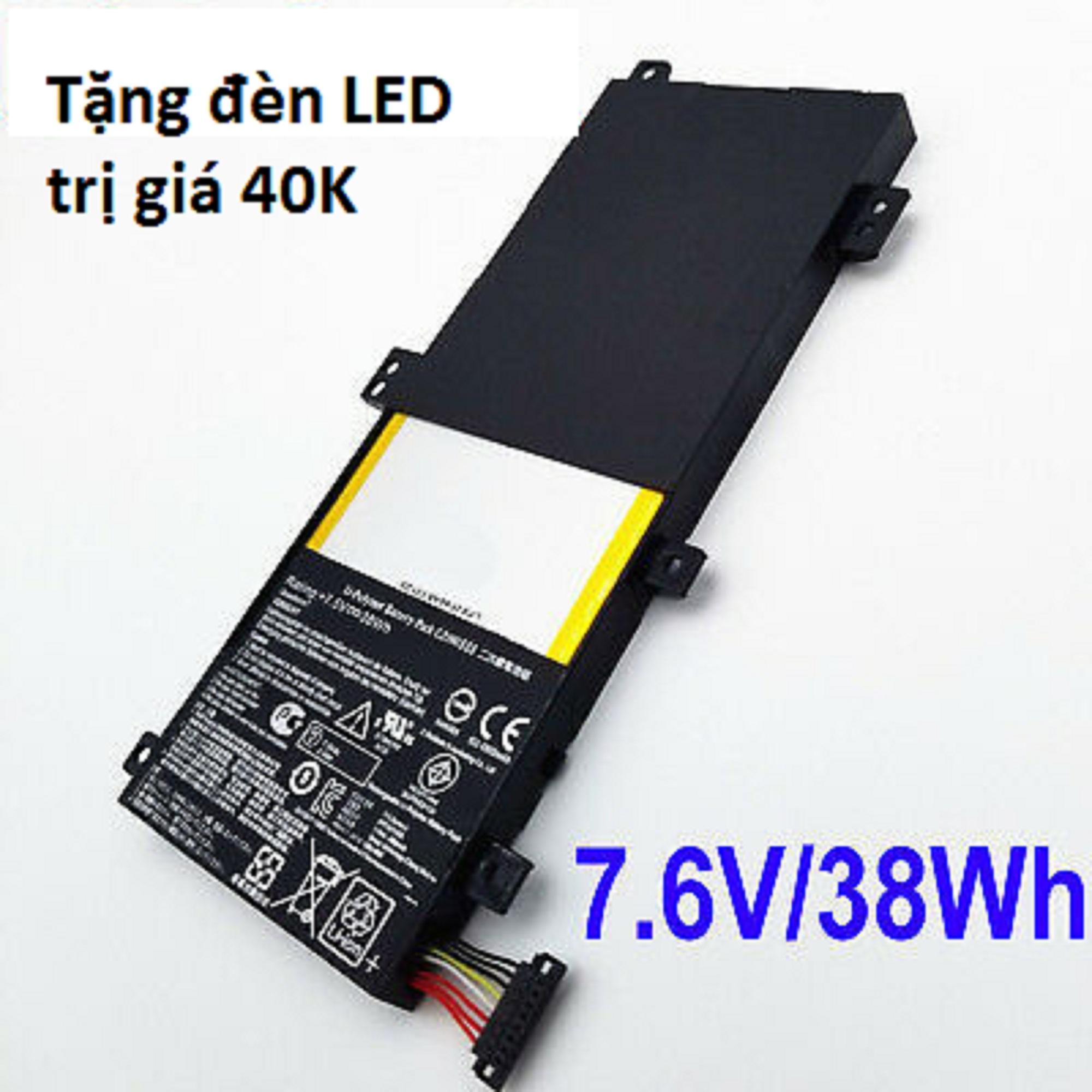 Pin cho Laptop Asus Transformer Book Flip TP550LA TP550LD 15.6" Mã Pin C21N1333 Hàng Nhập Khẩu mới 100% -Tặng Đèn LED Soi bàn phím