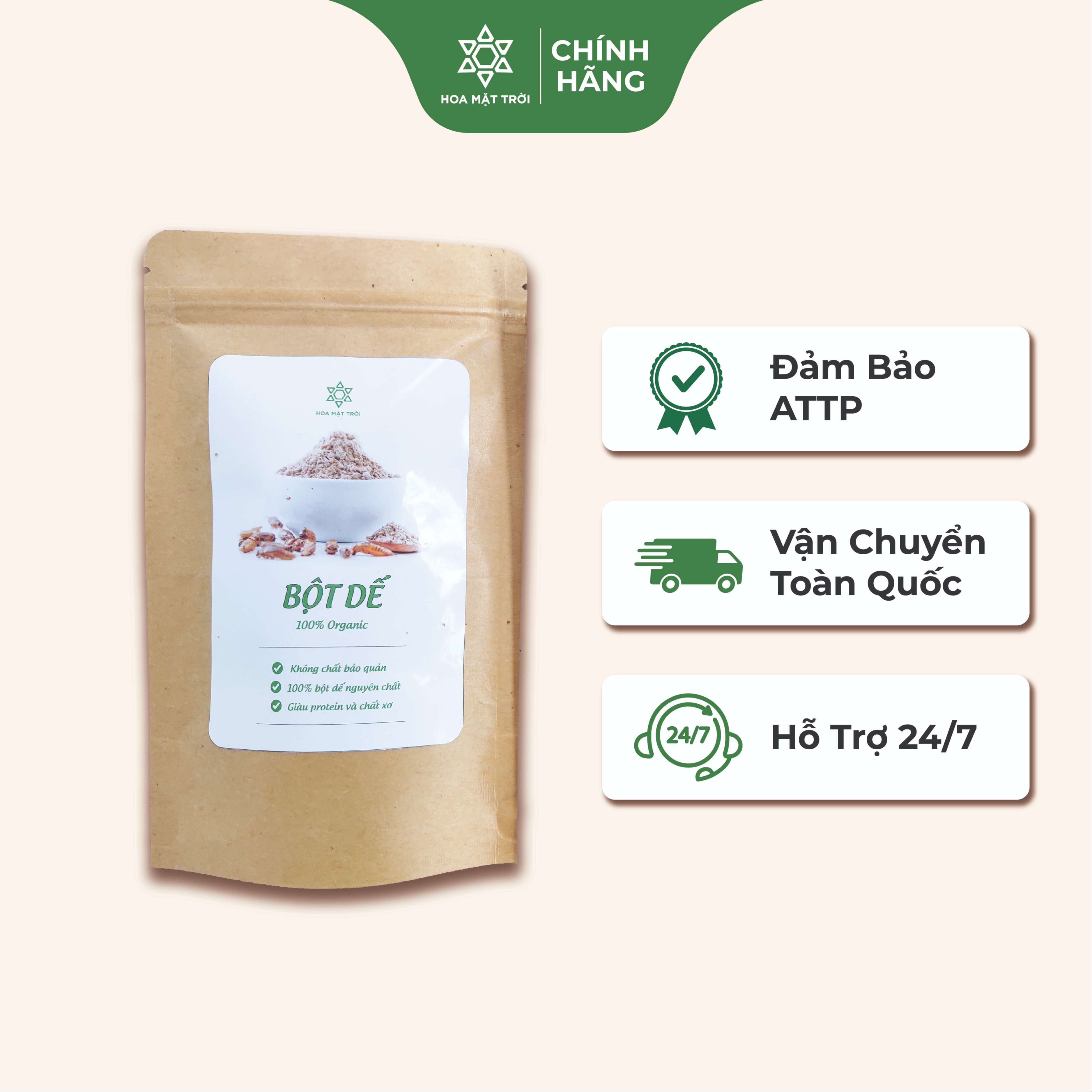 Bột dế dinh dưỡng oganic - bột dinh dưỡng - hoa mặt trời farm