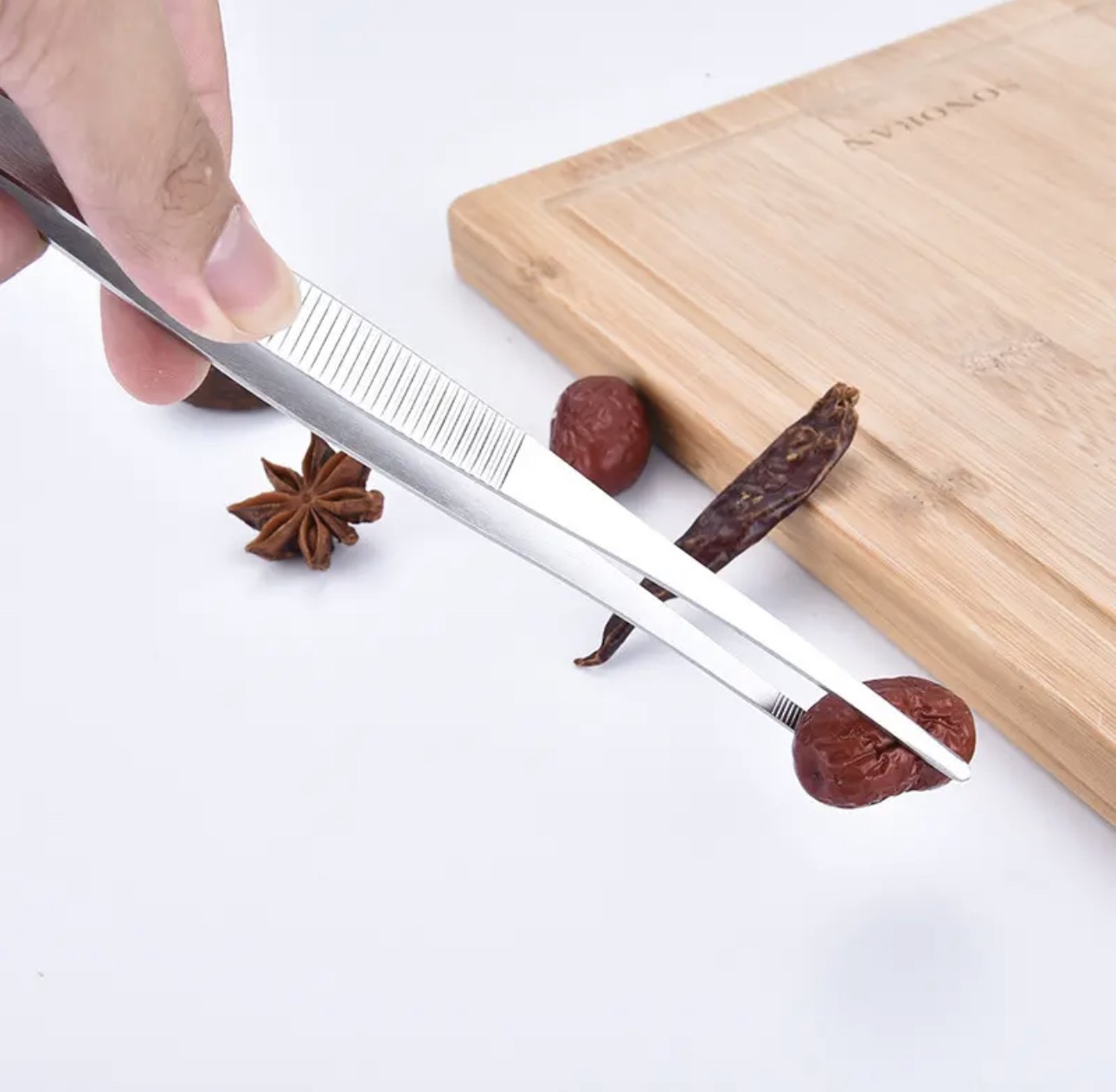 Nhíp gắp đồ decor trang trí chất liệu inox 304, gắp dễ dàng chắc chắn, nhiều kích cỡ 20cm 25cm 30cm