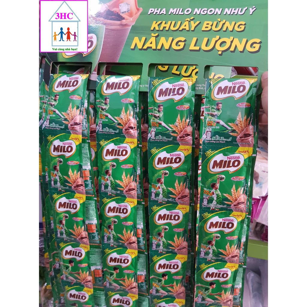 Milo dây 1 dây/ 10 gói x 22g