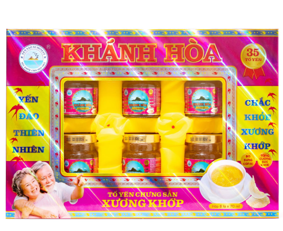 YẾN SÀO SUMINEST KHÁNH HÒA 35% CANXI XƯƠNG KHỚP CHÍNH HÃNG, YẾN SÀO CHƯNG SẴN TỐT CHO SỨC KHỎE