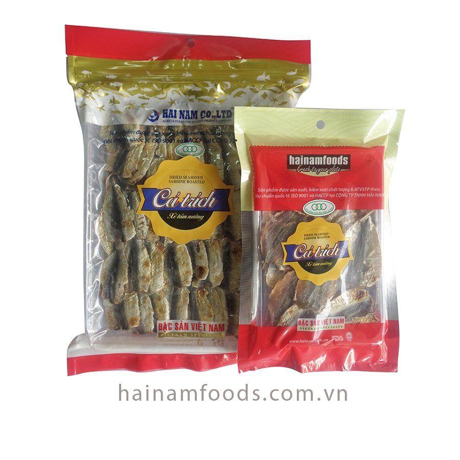 Cá trích tẩm gia vị nướng ăn liền hải nam 200g