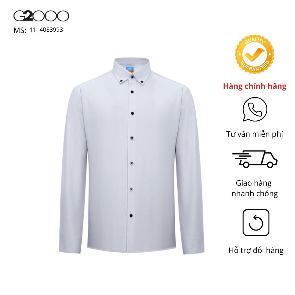 Áo sơ mi nam g2000 smart fit tay dài