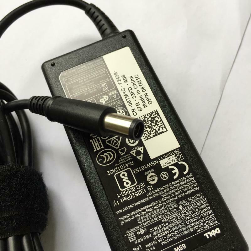 [HCM]SẠC LAPTOP DELL 19.5V-3.34A ĐẦU KIM LỚN - LOẠI TỐT