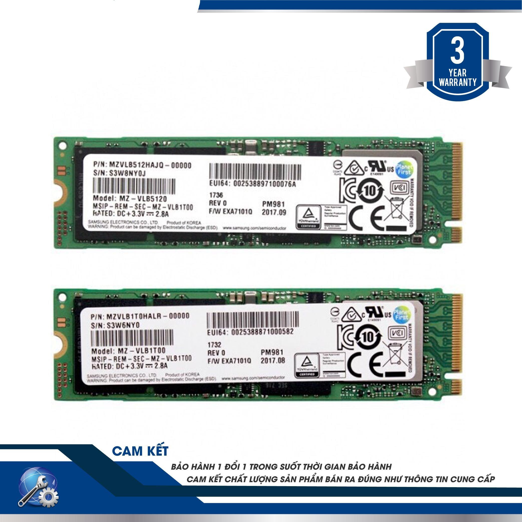 Ổ cứng ssd m2-pcie 256gb samsung pm981a nvme 2280 - bh 36th