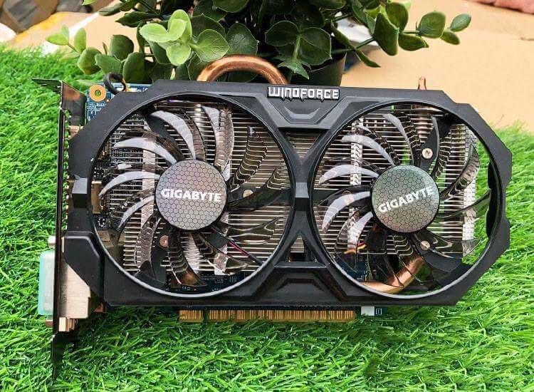 Vga gigabyte gtx 750ti 2gd5 có nguồn phụ khoẻ cày game tốt
