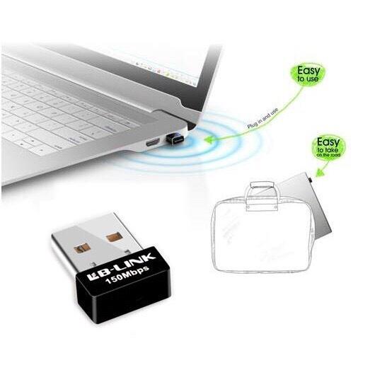 [ Giá Đẹp ] SB thu Wifi 802.11n Cho Máy Bàn Cón Anten Thiết bị thu wifi cho máy tính bàn hoặc máy tính xách tay tốc độ 150Mb mạnh nhất  USB thu Wifi 802.11n có Anten.