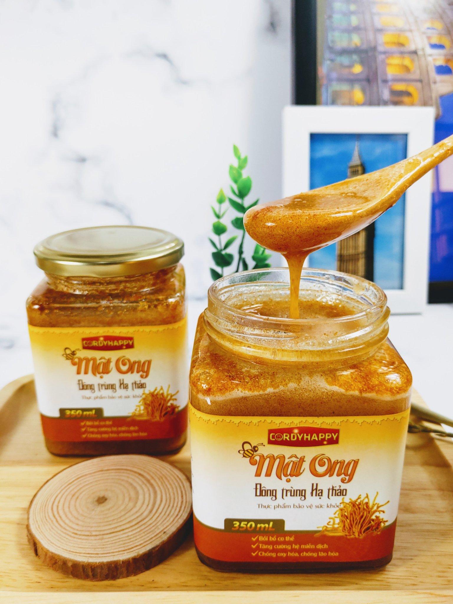 Đông trùng Hạ thảo ngâm mật ong – Bình 350 mL