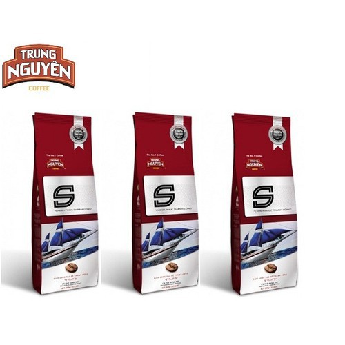 [COMBO 2 GÓI] CÀ PHÊ TRUNG NGUYÊN CHINH PHỤC S500G/Cà phê Trung Nguyên S chinh phục thành công 500g