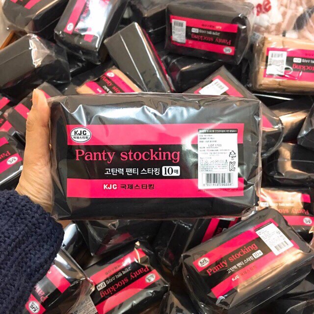 Quần tất kjc panty stocking hàn quốc bịch 10 đôi
