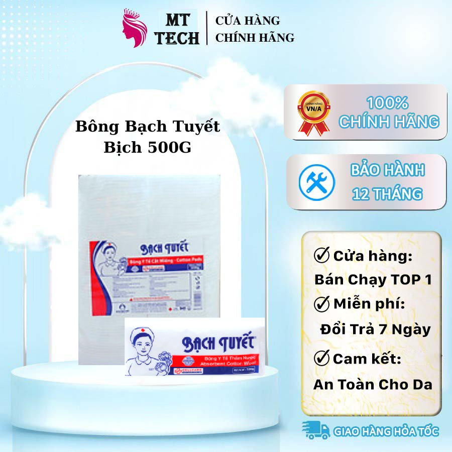 Bông Bạch Tuyết / Bông Lau Mực Xăm Cắt Sẵn 7x7 cm 1KG (Chính Hãng) | Shopee  Việt Nam