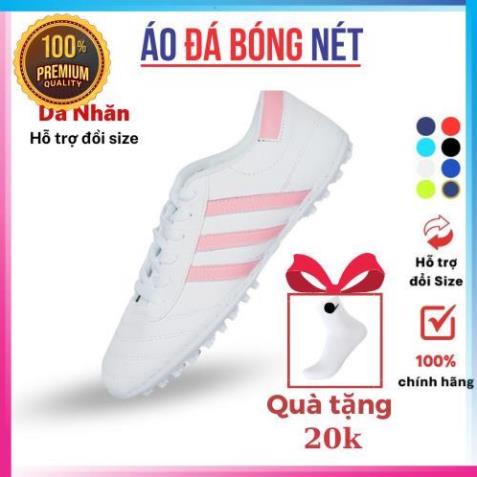 Sale đến 50%.  Giày đá bóng 3 sọc đã KHÂU Full ĐẾ,giày đá banh sân cỏ nhân tạo, hàng chính hãng wika , đã khâu full đế . Có bán sỉ.