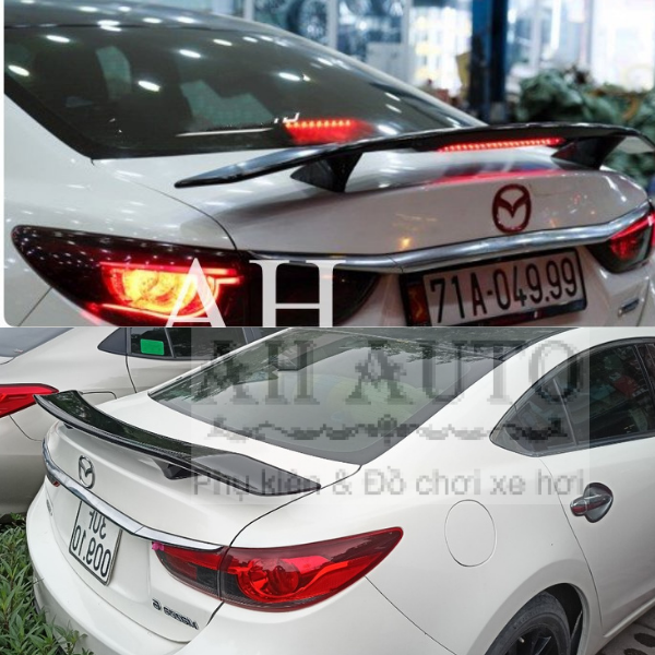 Đuôi gió,đuôi cá liền cốp,thể thao cao các mẫu dành cho mazda 6 các đời hàng loại 1 cao cấp
