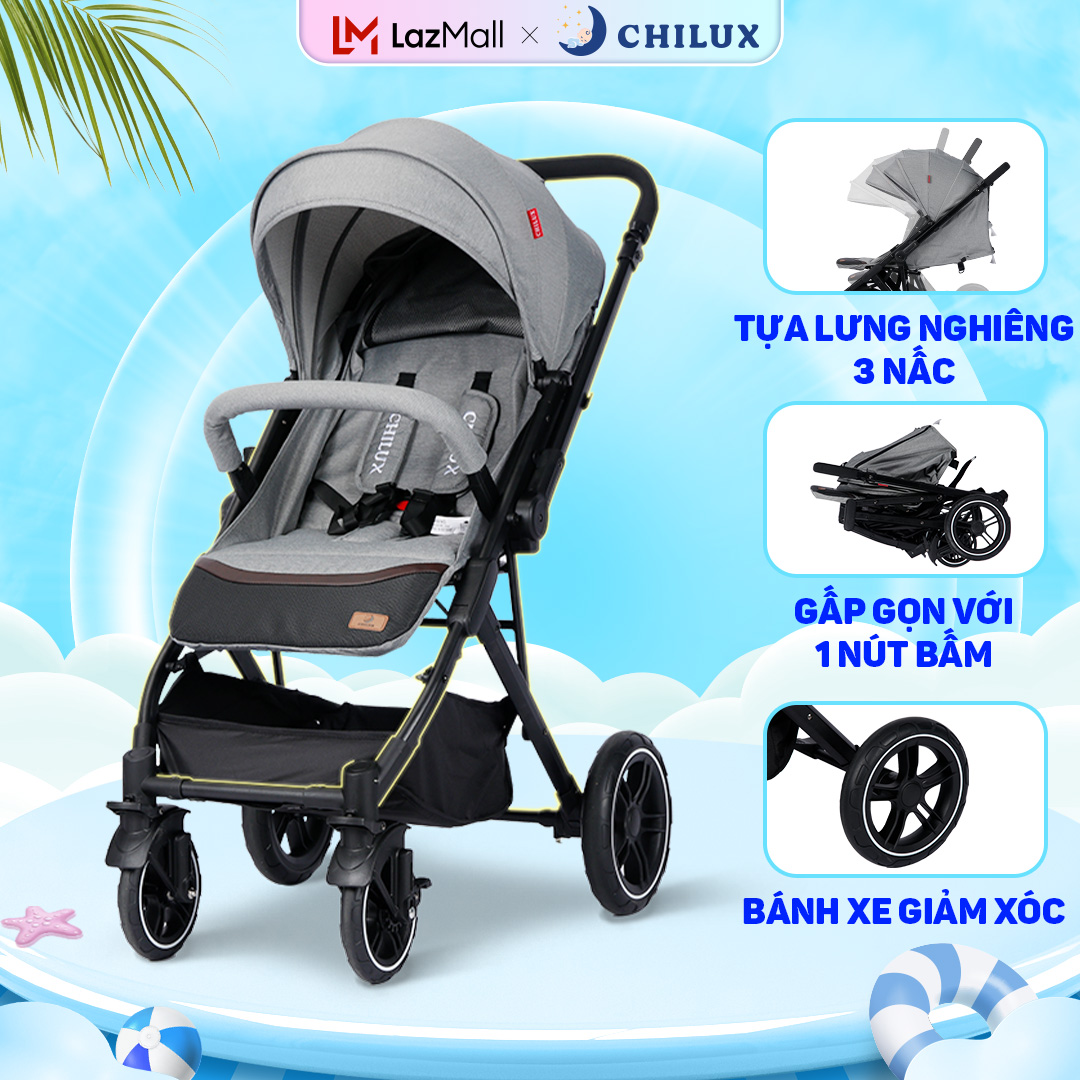  Xe đẩy 2 chiều Chilux K3 - An toàn Hiện đại Tiện lợi 