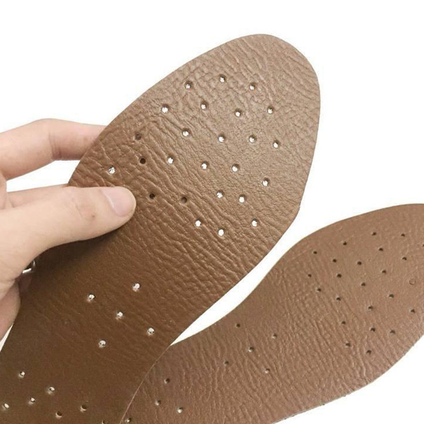 Một đôi lót da hút mồ hôi nam nữ - Miếng lót giày thông thoáng khử mùi hôi chân Aroti-LZD1