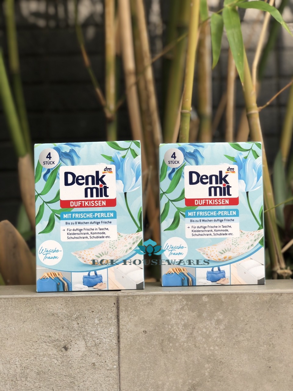 [HCM][ HÀNG ĐỨC ] Túi Thơm Để Tủ Quần Áo Denkmit Duftkissen 4 Túi