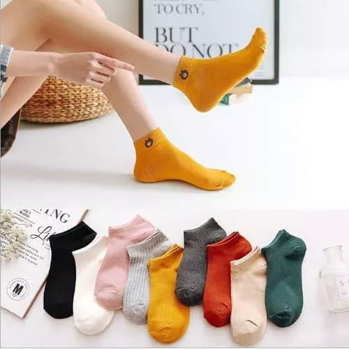 Set 10 đôi tất gấu brown