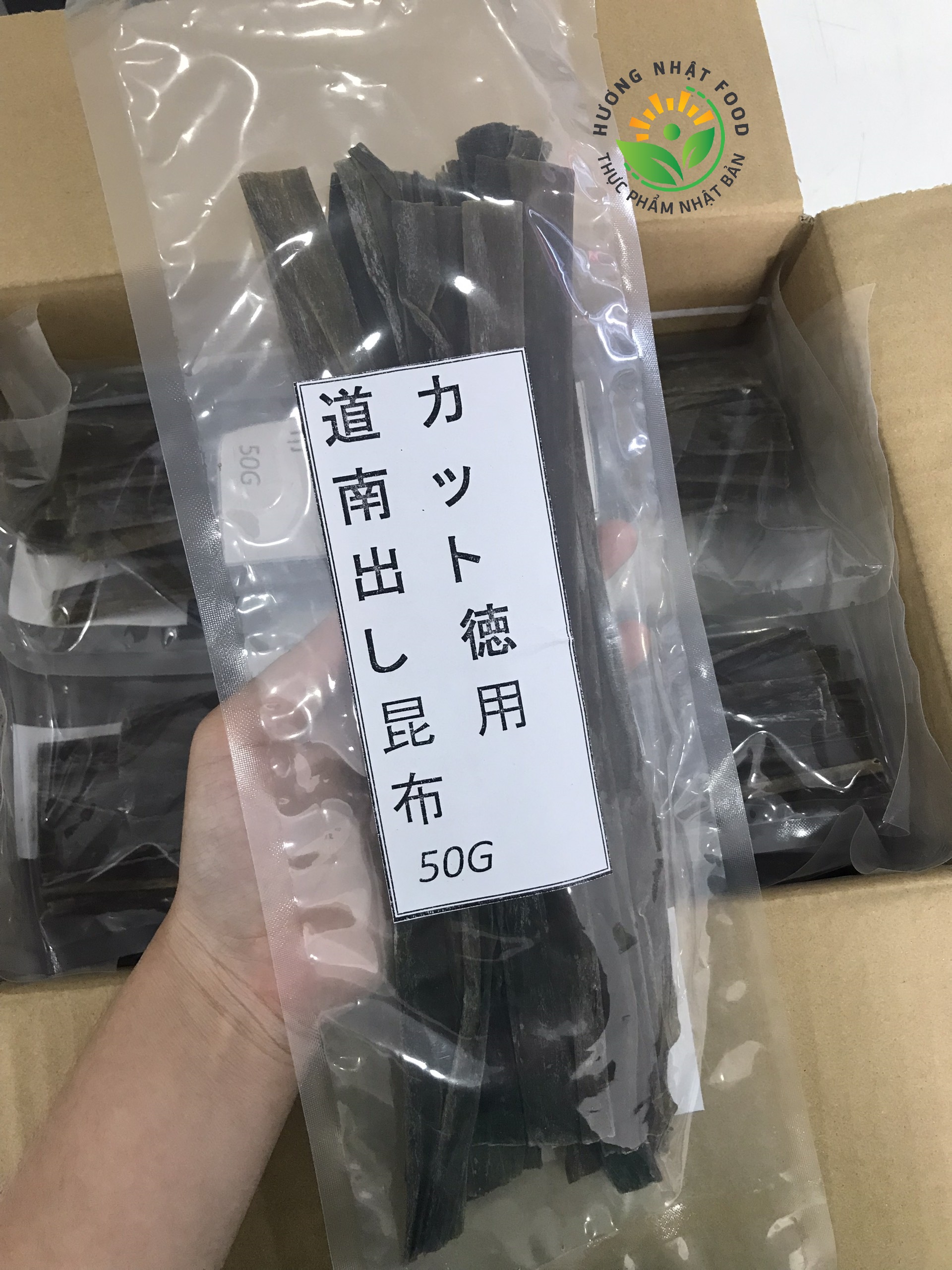 Tảo bẹ kiridashi kombu nhật bản 50g - dùng nấu dashi, súp, canh,...