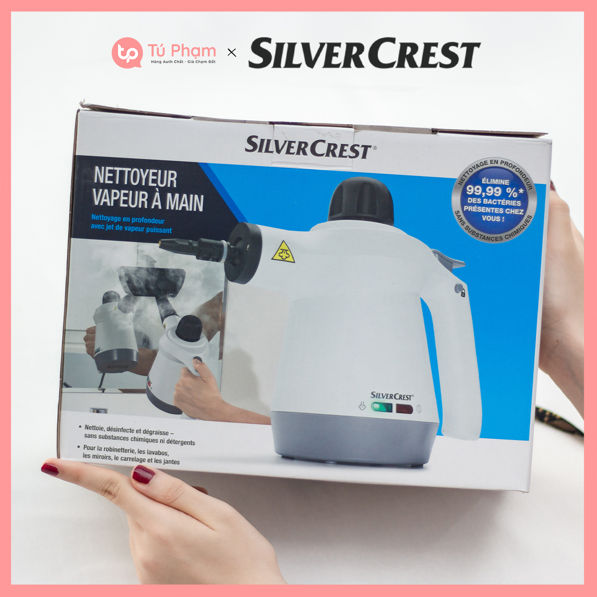 Máy Làm Sạch Bằng Hơi Nước Silvercrest