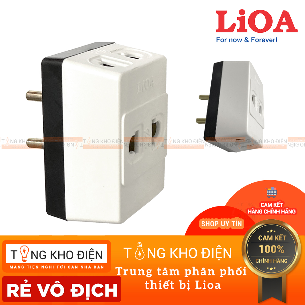 Ổ cắm nối chia 3 ngả LIOA