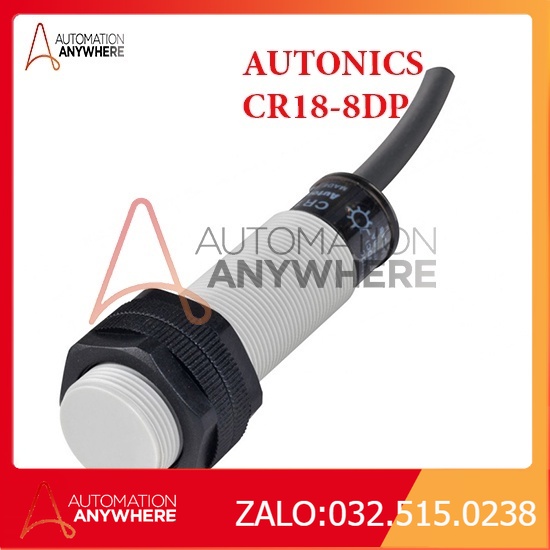 Autonics cảm biến tiệm cận điện dung cr18-8dp pnp no