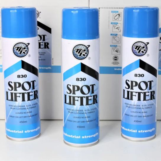Chai tẩy dầu trên vải 830 spot lifter trp-sprayway, removes grease, oil stains from clothing & fabric, phụ liệu ngành may mặc