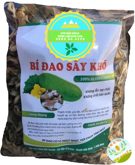 500gr Bí đao sấy khô Kon Tum