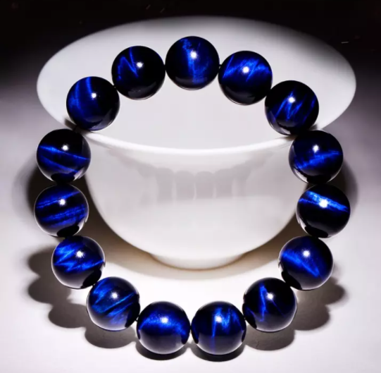 🍁[ QUÀ TẶNG TẾT ] Chuỗi hạt đeo tay Đá Mắt Hổ Xanh Dương 8LY-16LY - hợp mệnh Mộc, mệnh Thủy - vòng đeo tay đẹp