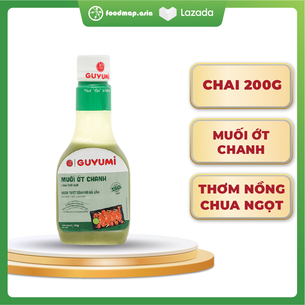 Muối ớt chanh nha trang - chai 200g - guyumi