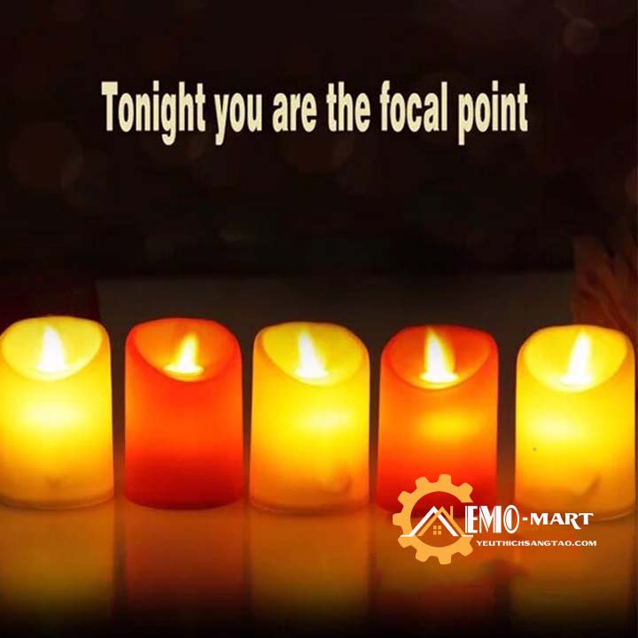 [FreeshipMAX] Nến điện tử sinh động mini