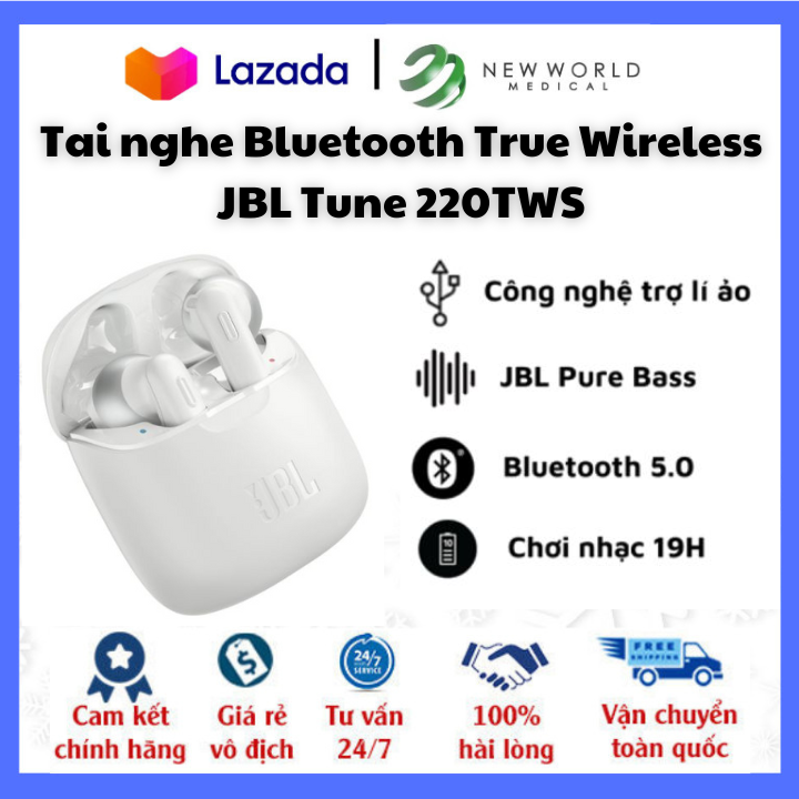 Tai nghe Bluetooth True Wireless JBL Tune 220TWS